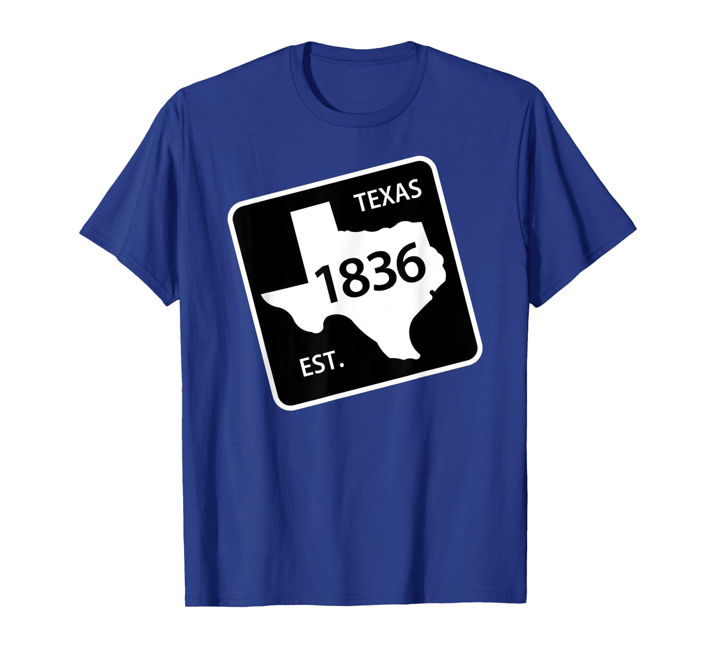 Texas Highway Sign Lone Star State Road Trip Summer T-Shirt T-Shirt for Men Women Kids