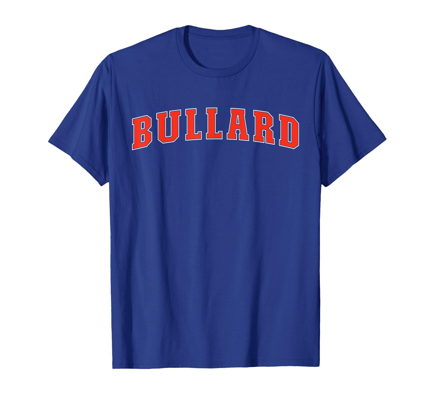 Bullard Texas TX College Style Red Text Bullard T-Shirt
