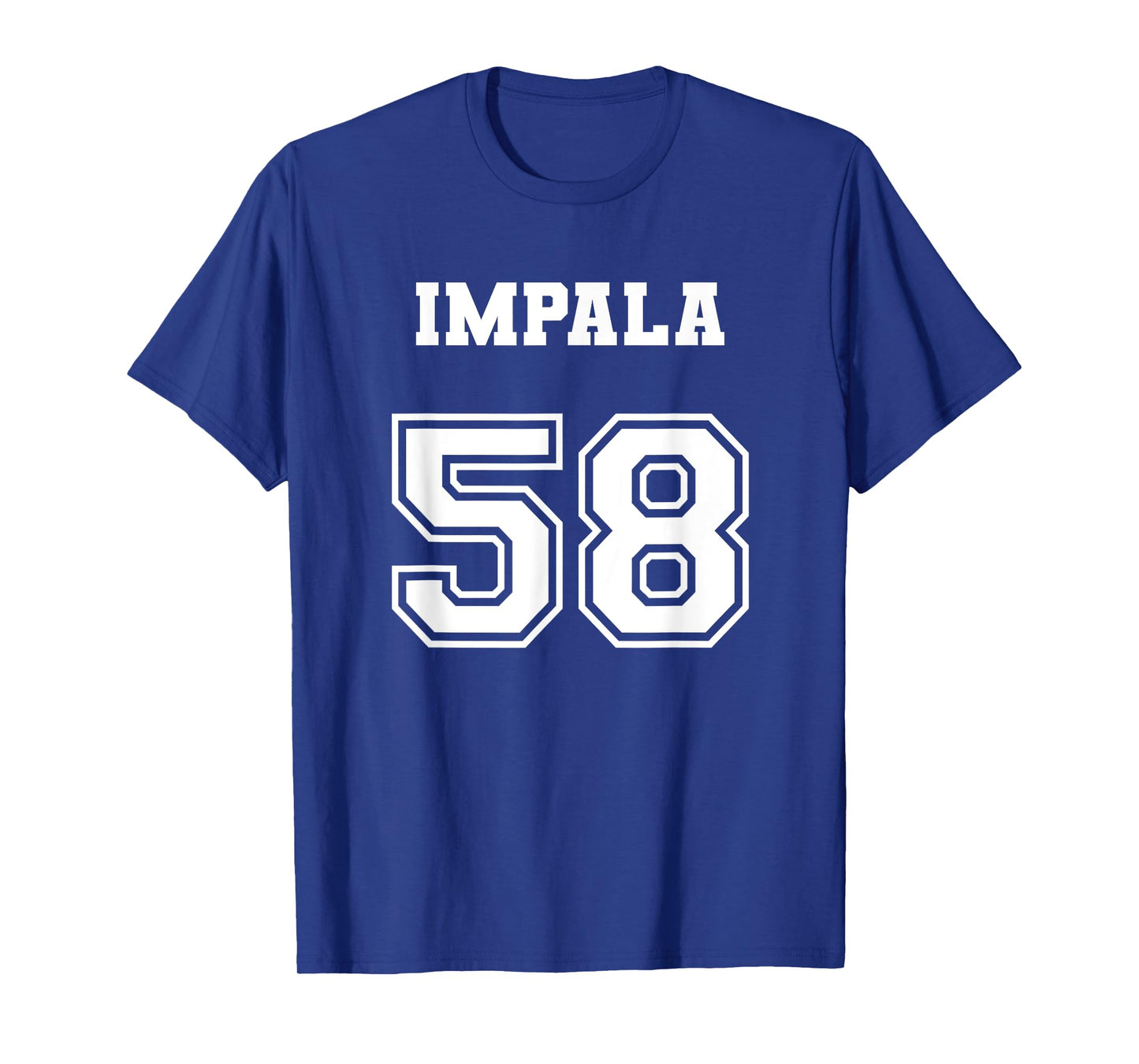 Jersey Style Impala 58 1958 Old School Lowrider T-Shirt