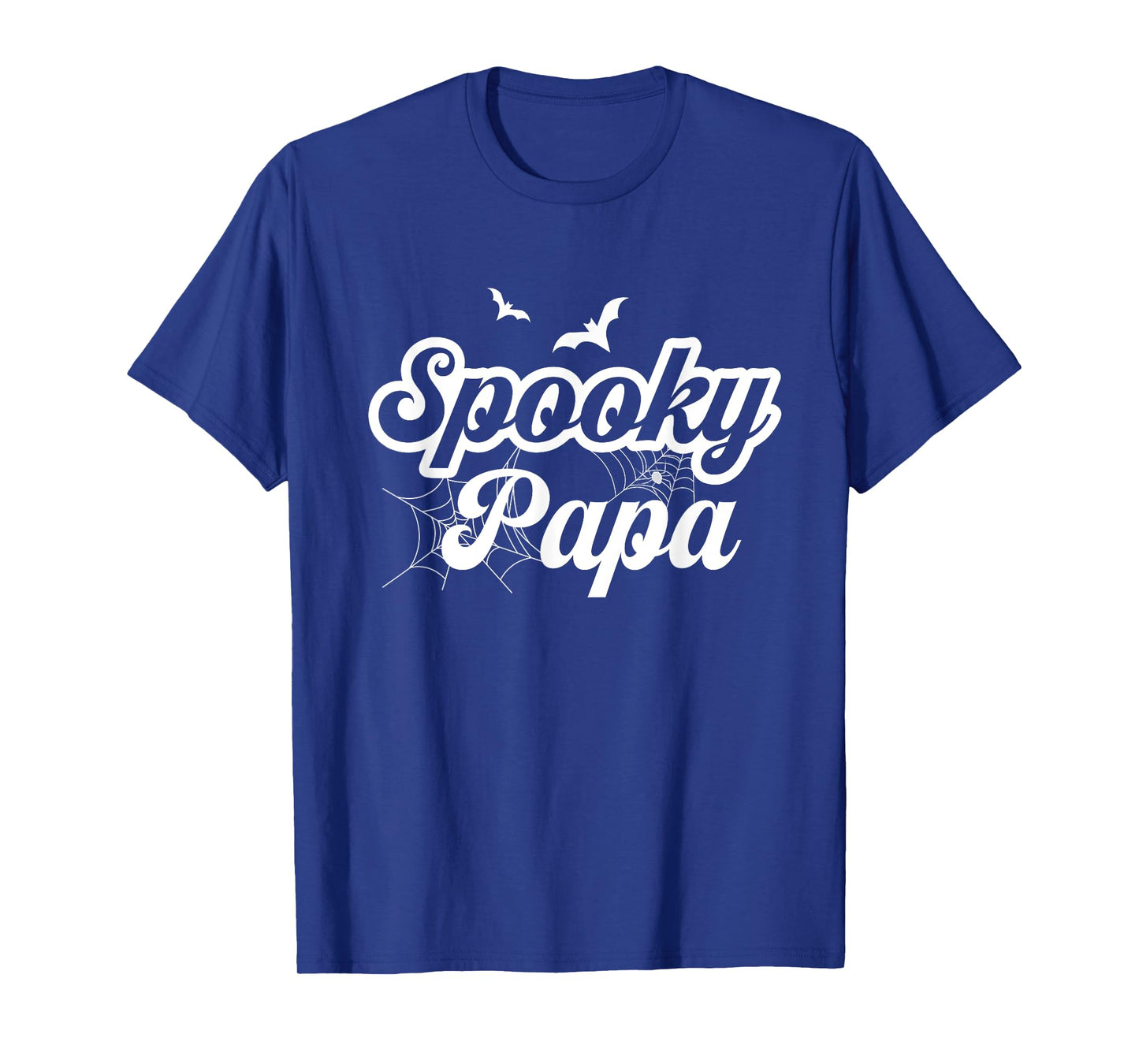 Retro Groovy Spooky Papa Halloween Dad Men Trick Or Treat T-Shirt