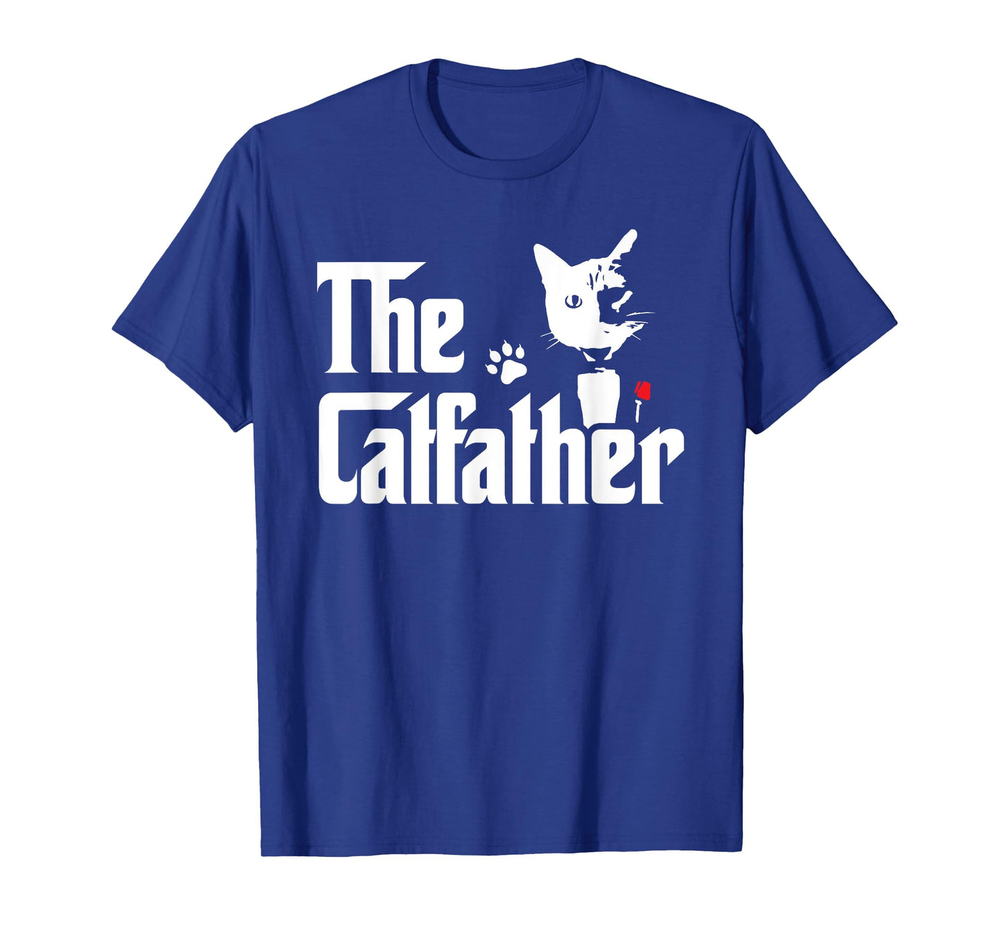The Catfather Shirt Funny Gift T-Shirt for Cat Daddy T-Shirt