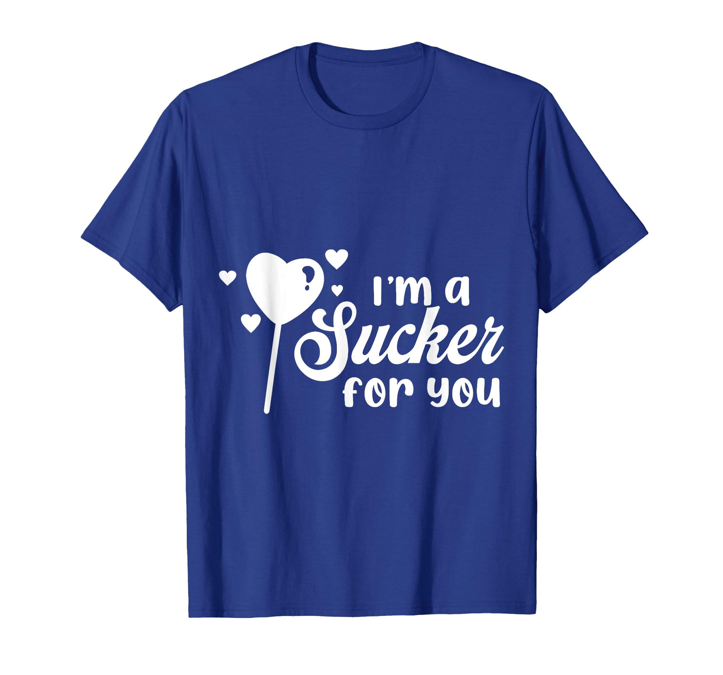 Vintage Candy Heart Love I'm a Sucker For You Valentines Day T-Shirt