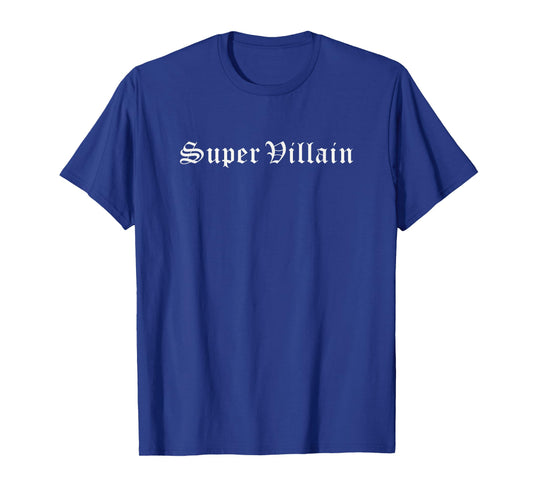Super Villain Supervillain Halloween T-Shirt