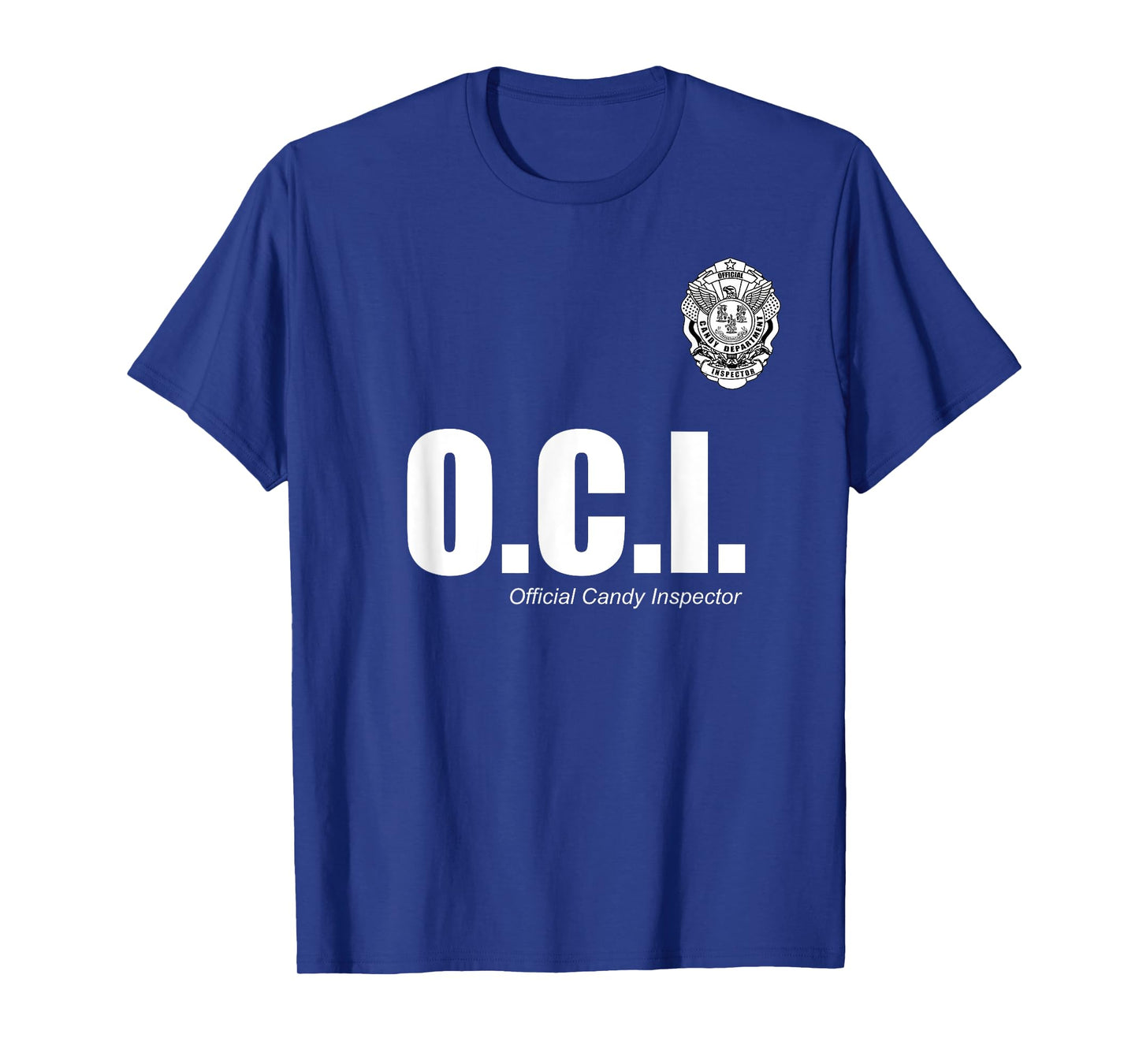 OFFICIAL CANDY INSPECTOR SHIRT | OCI Halloween T Shirt T-Shirt