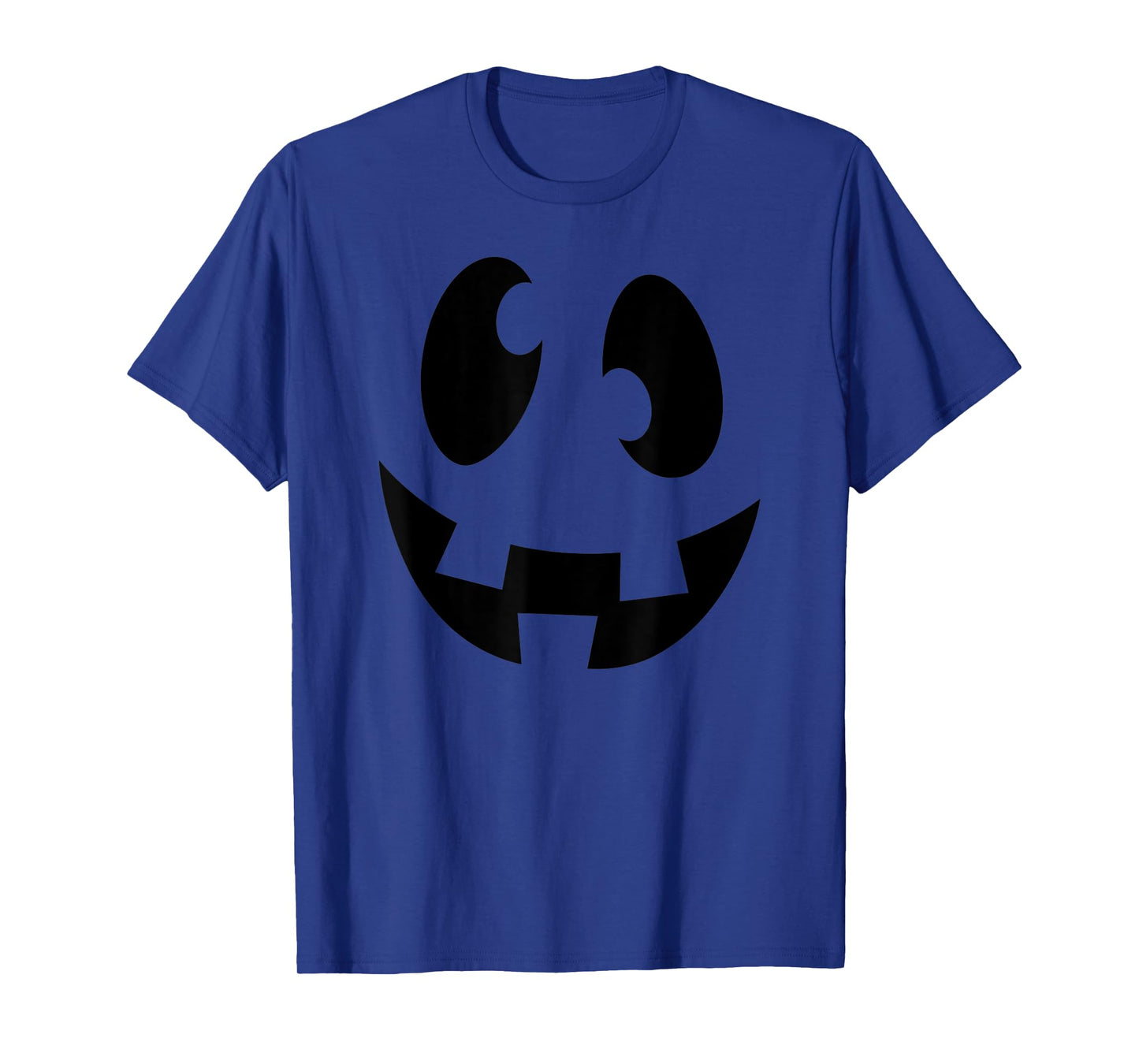 Happy, Goofy, Smiling Ghost Face Jack O Lantern T-Shirt