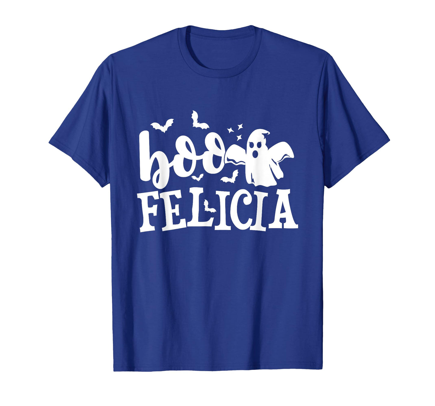Boo Felicia - Halloween Ghost Bat Pun T-Shirt