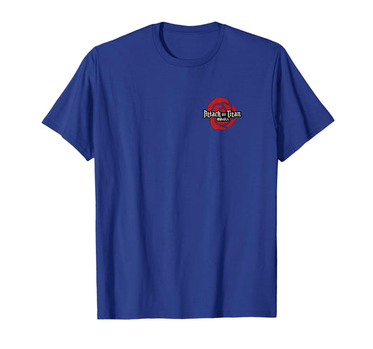 Attack on Titan Season 3 Garrison Emblem Front and Back T-Shirt