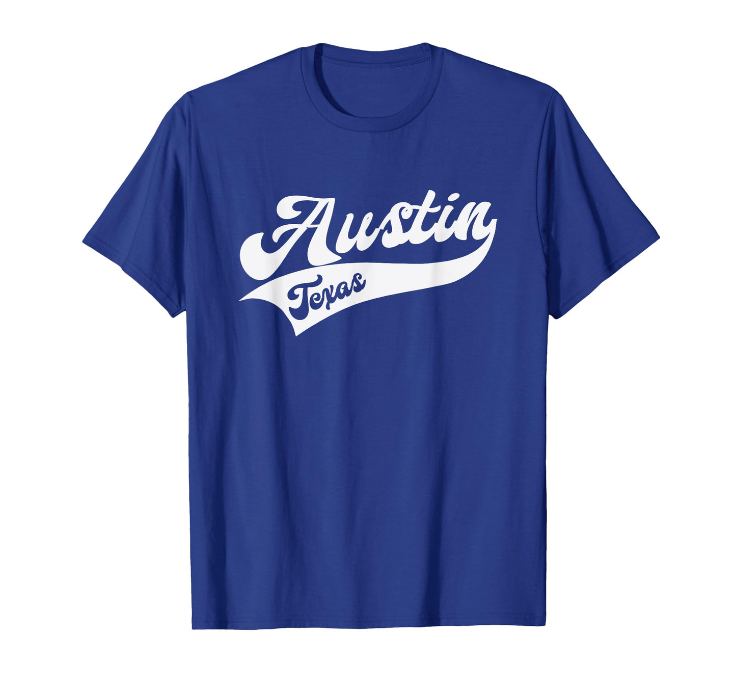Austin - Texas - Retro / Throwback Design - Classic T-Shirt