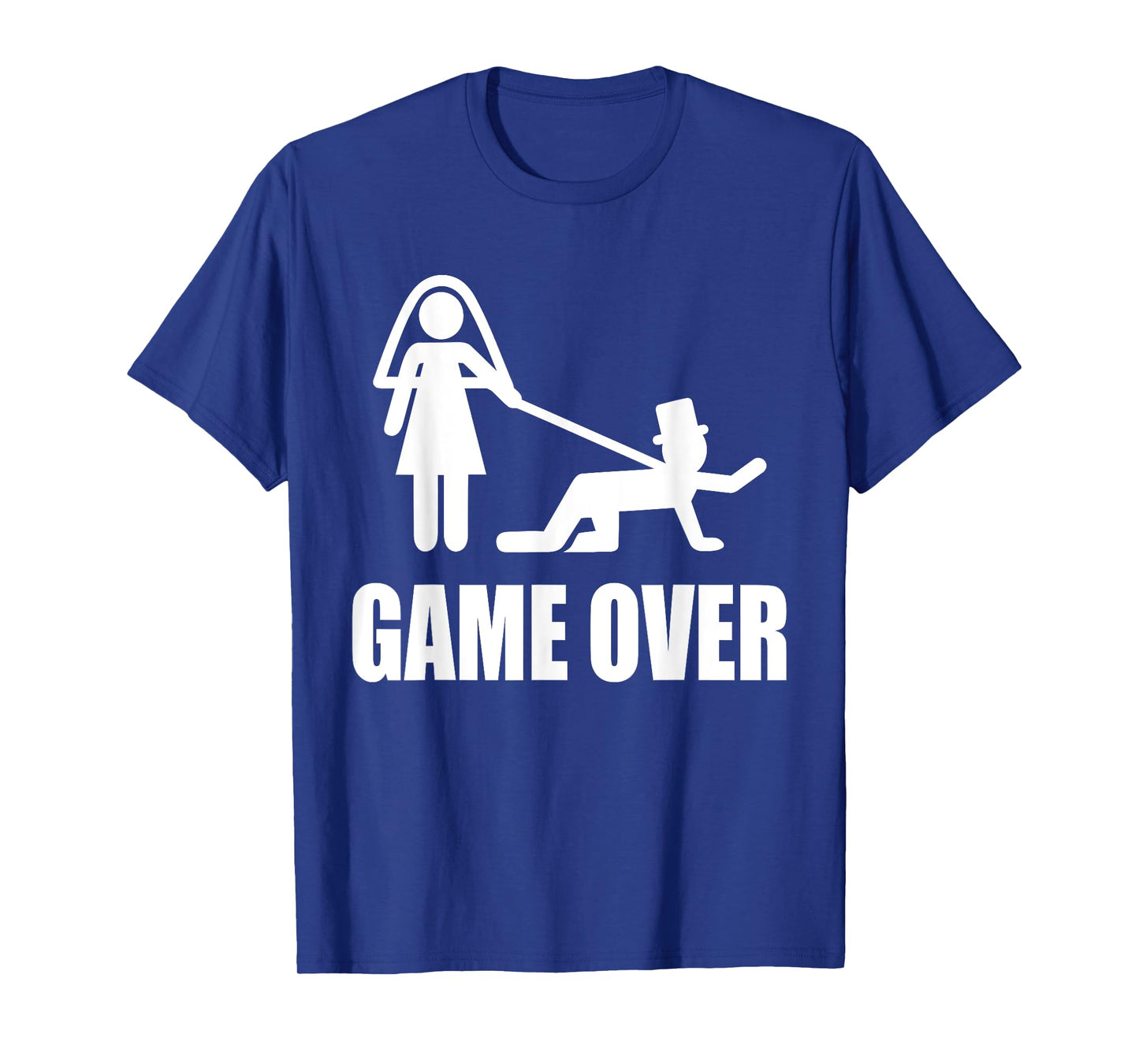Funny Getting Married Game Over Wedding Gag Team Groom T-Shirt