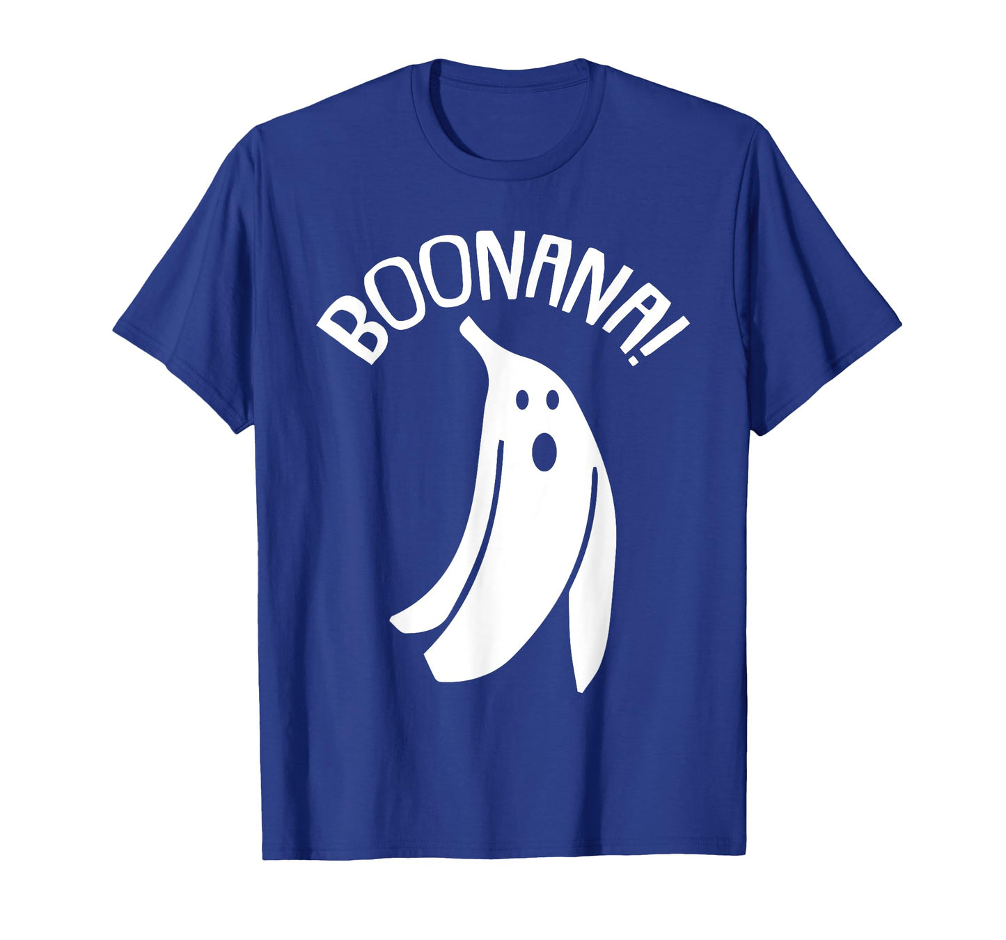 Boo-nana Lazy Halloween Costume Funny Ghost Banana Pun T-Shirt