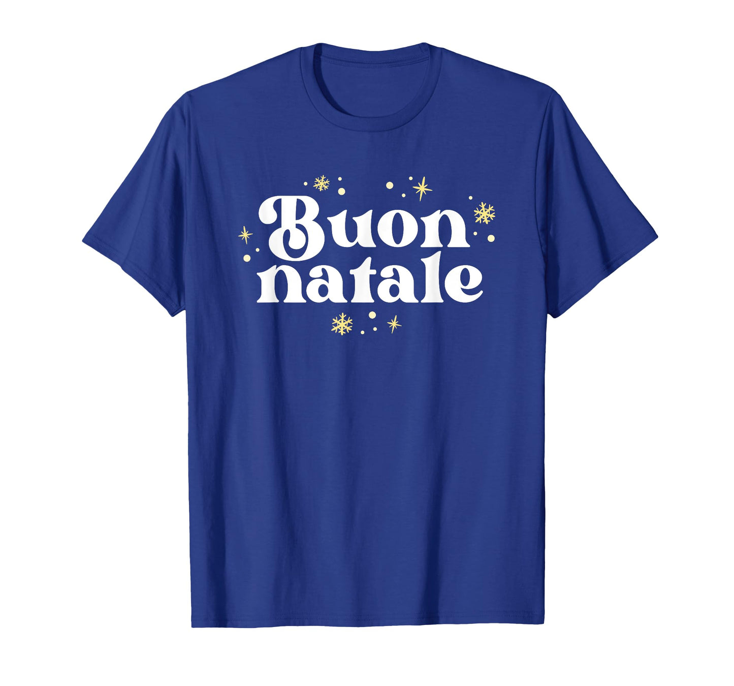 Vintage Buon Natale Italian Christmas Italy Pride Xmas T-Shirt