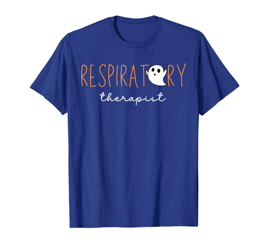 Respiratory Therapist Cute Ghost Funny RT Halloween Costume T-Shirt