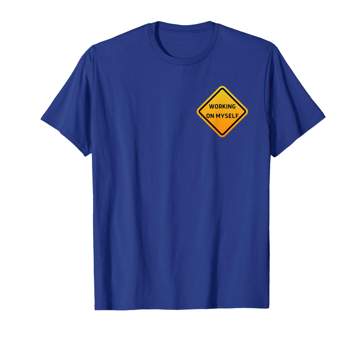 Gym Pump Cover Working on Myself Graphic for Men and Women T-Shirt