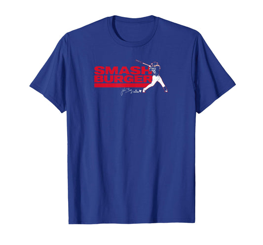 Jake Burger - Smash Burger - Texas Baseball T-Shirt