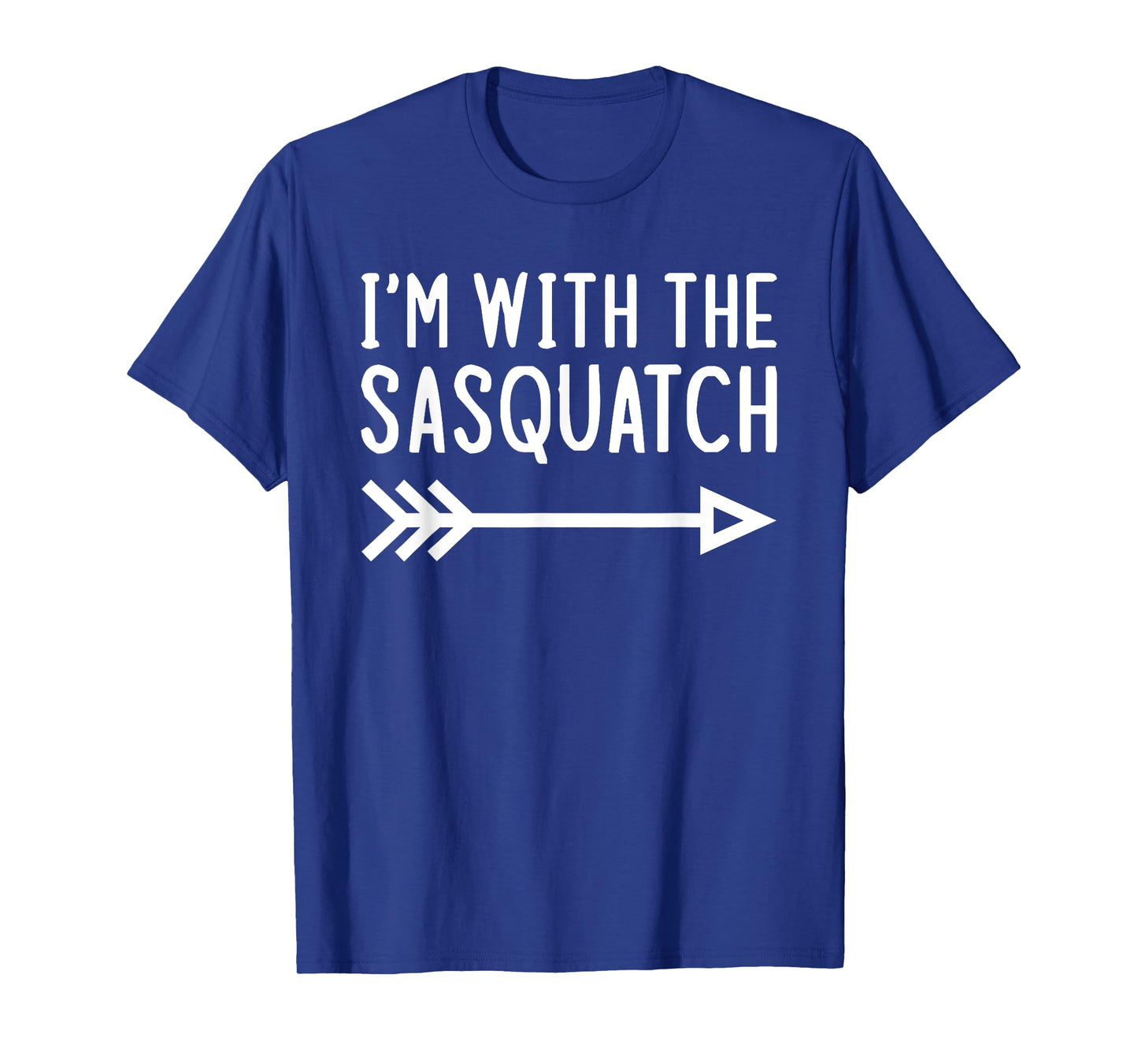 I'm With The Sasquatch Funny Matching Halloween Costume T-Shirt