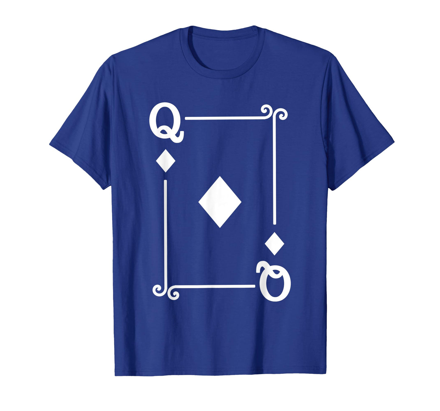 Playing Cards Costume - Queen Diamonds Card - Queen Card T-Shirt