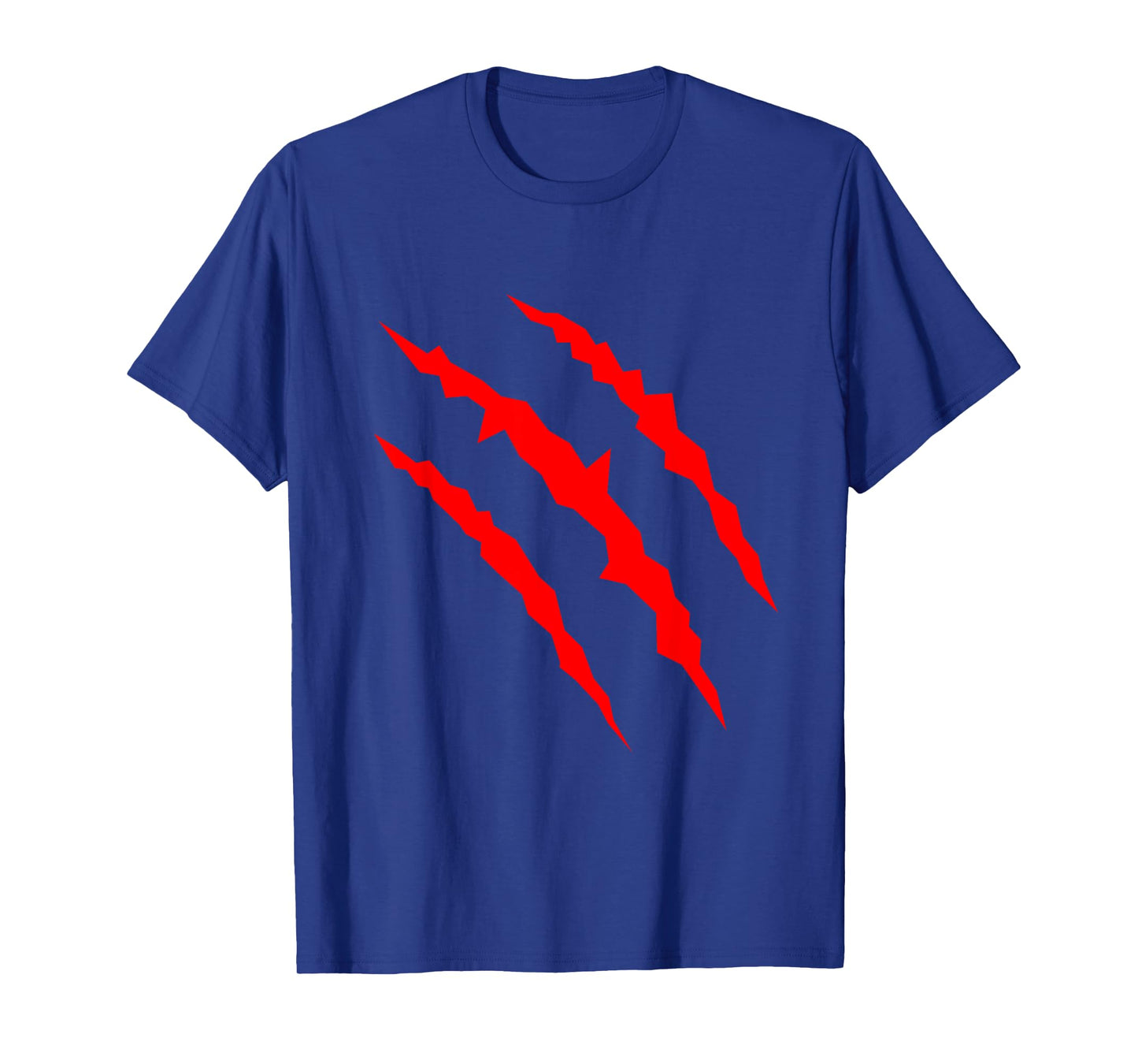 Werewolf Costume Scratches Scary Halloween scratch marks T-Shirt