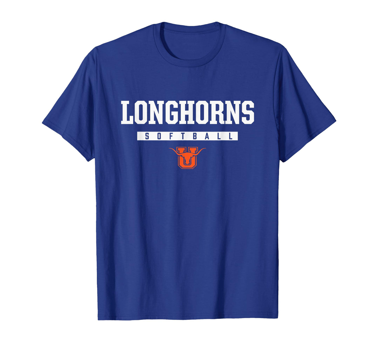 United Longhorns Logo Softball HS T-Shirt