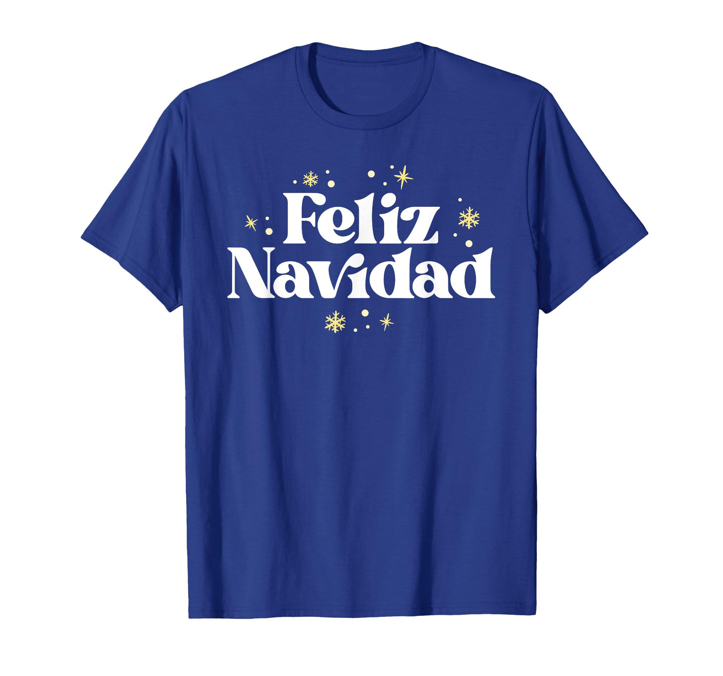 Vintage Feliz Navidad Retro Mexican Xmas Spanish Christmas T-Shirt