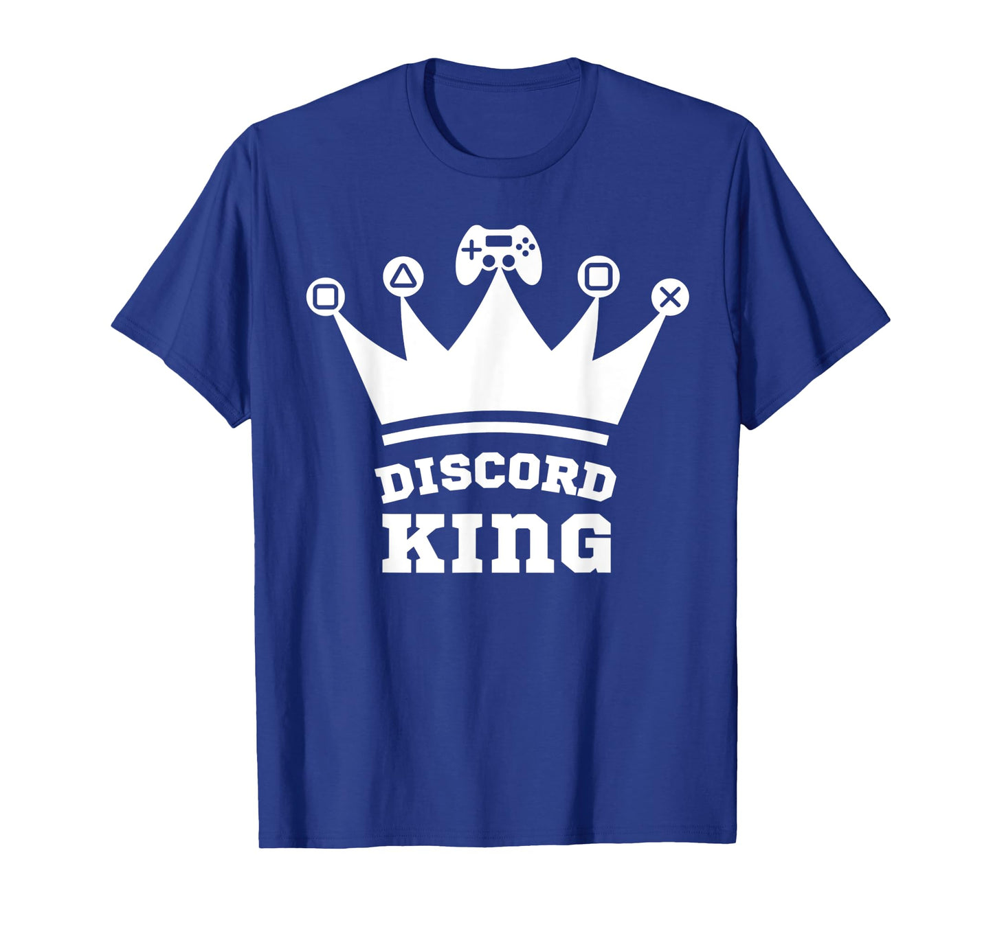 Model Gone Rogue Designs Discord King Gamer T-Shirt