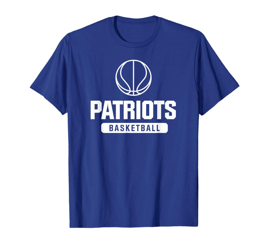Patriots Basketball for Elementary, Middle, and High Schools T-Shirt