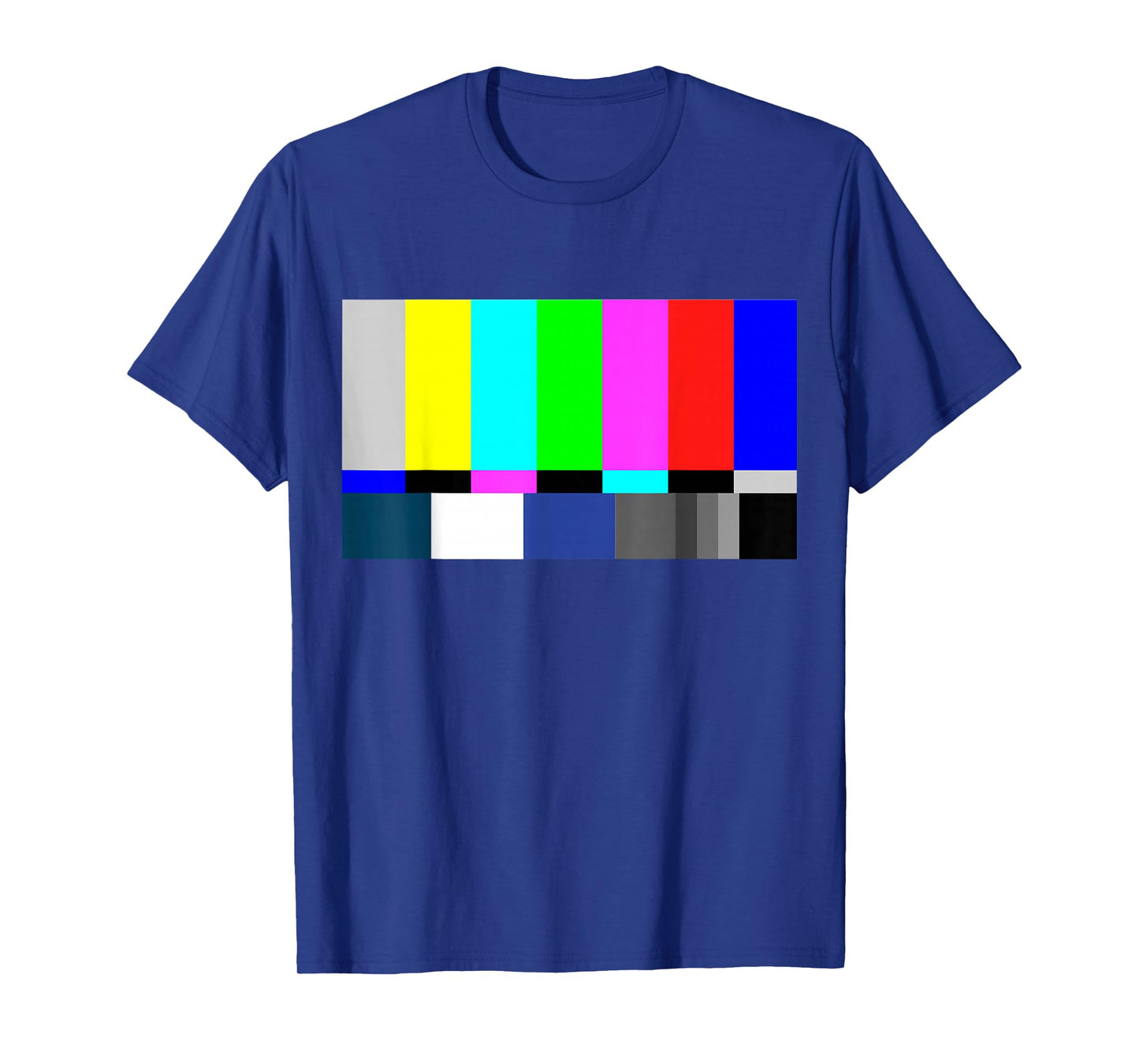 Nerdy Sheldon TV Test Pattern Color Geek Gift T-Shirt