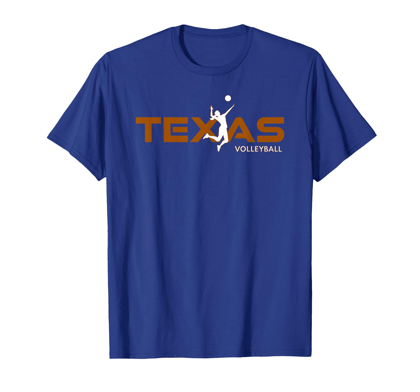 Womens Sport Fan Tex The Lone Star State of Texas Volleyball T-Shirt