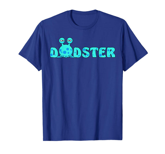 Dadster Monster Dad Funny Halloween Father Daddy T-Shirt