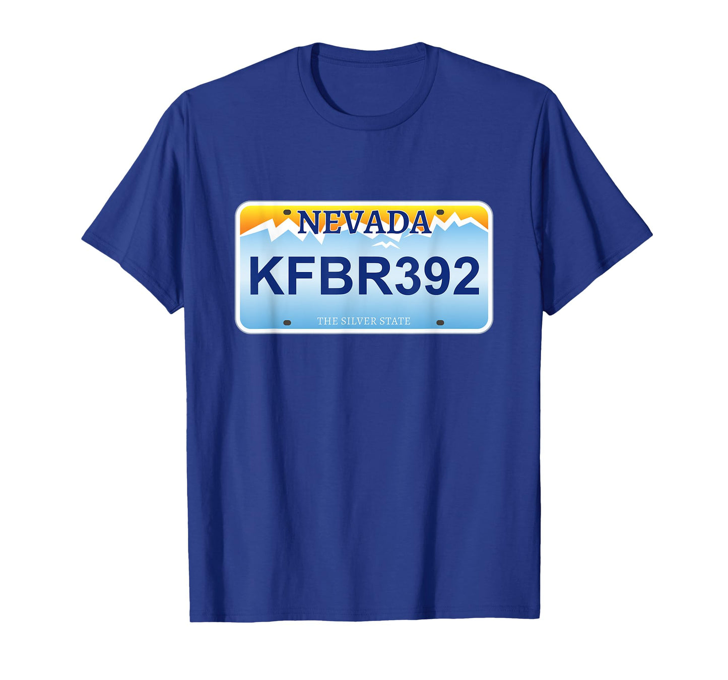 KFBR392 Nevada License Plate Funny Movie Reference T-Shirt