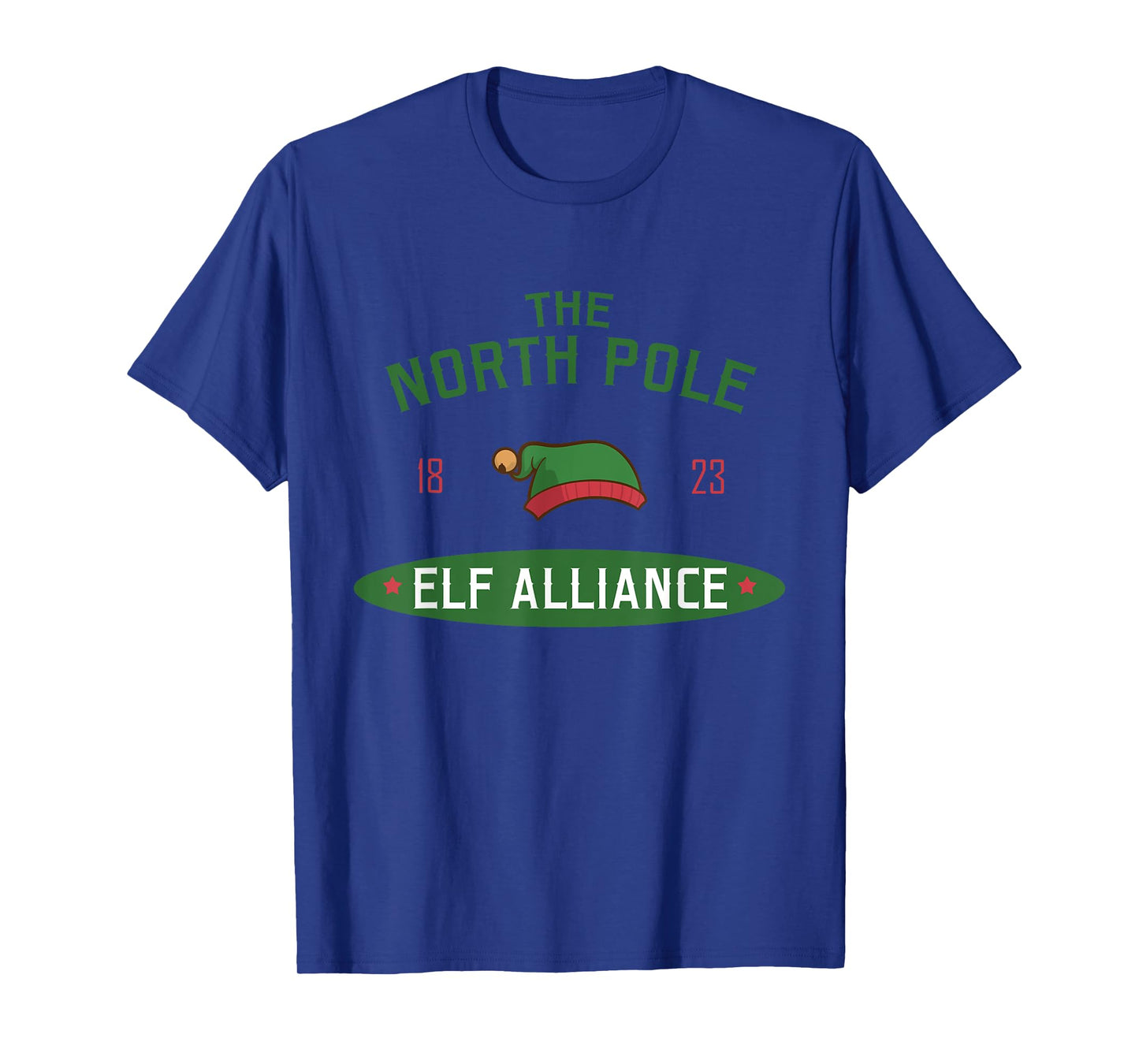 The North Pole Elf Alliance - Santa’s Helper - Elf Christmas T-Shirt