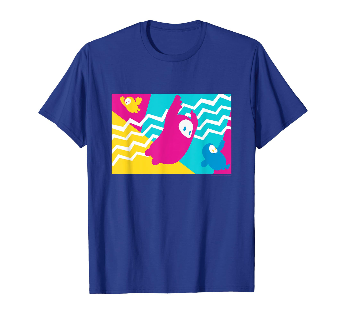Fall Guys Epic Retro Graphic Panel T-Shirt