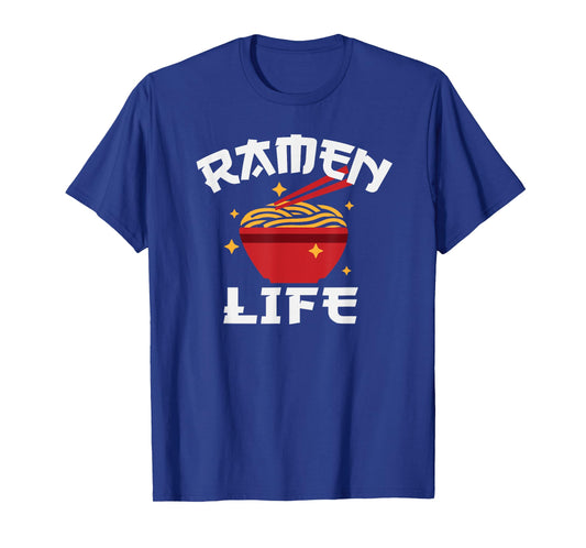 Ramen Noodle T Shirt Anime Shirt Ramen Life Tshirt T-Shirt