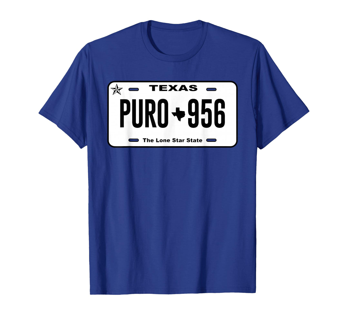 Puro 956 Texas License Plate T-Shirt