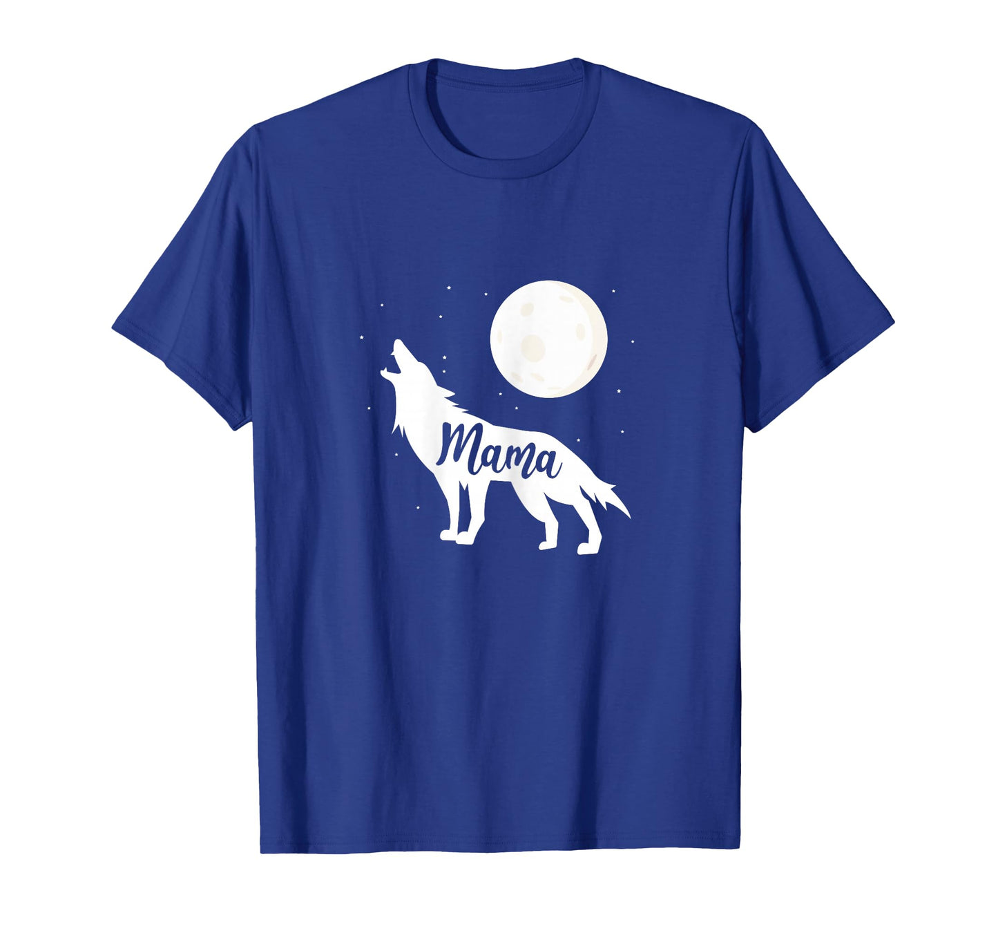 Mama Wolf Wolves Full Moon Mother's Day T-Shirt