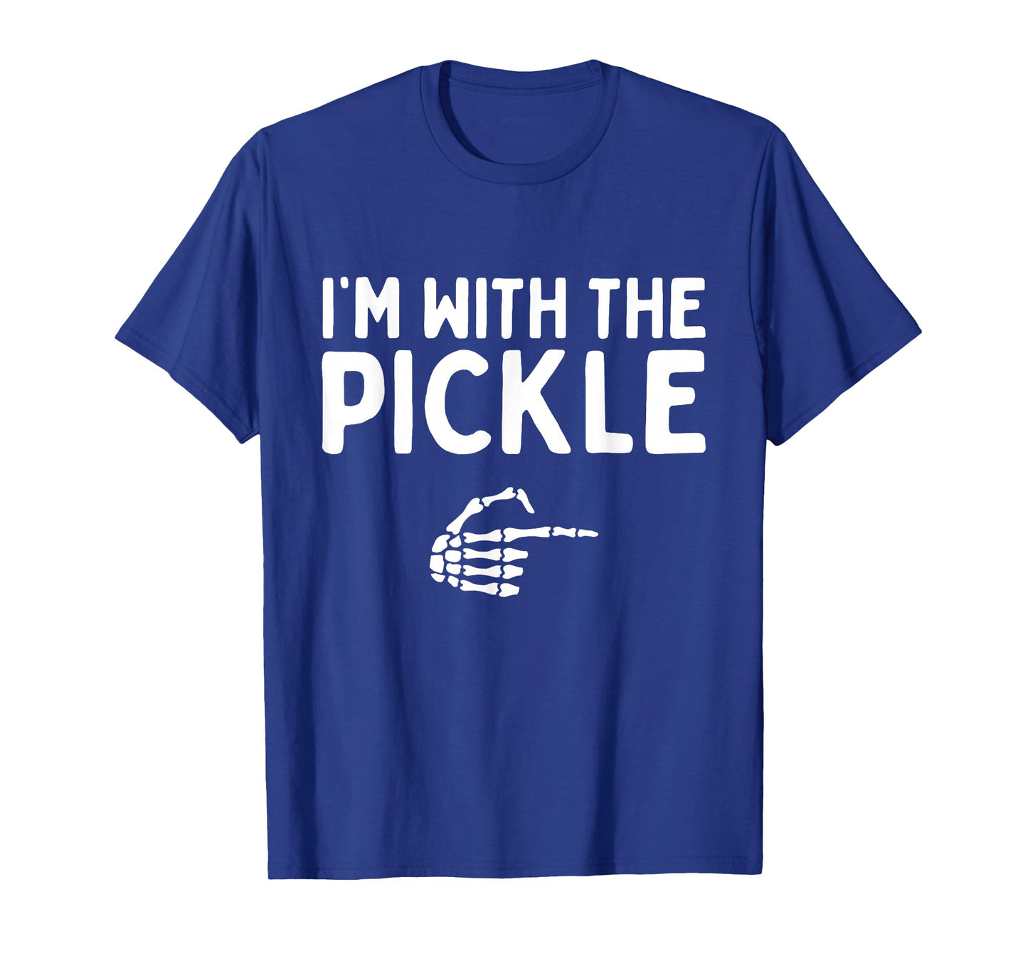 I'm With The Pickle Funny Halloween Costume Matching Couples T-Shirt