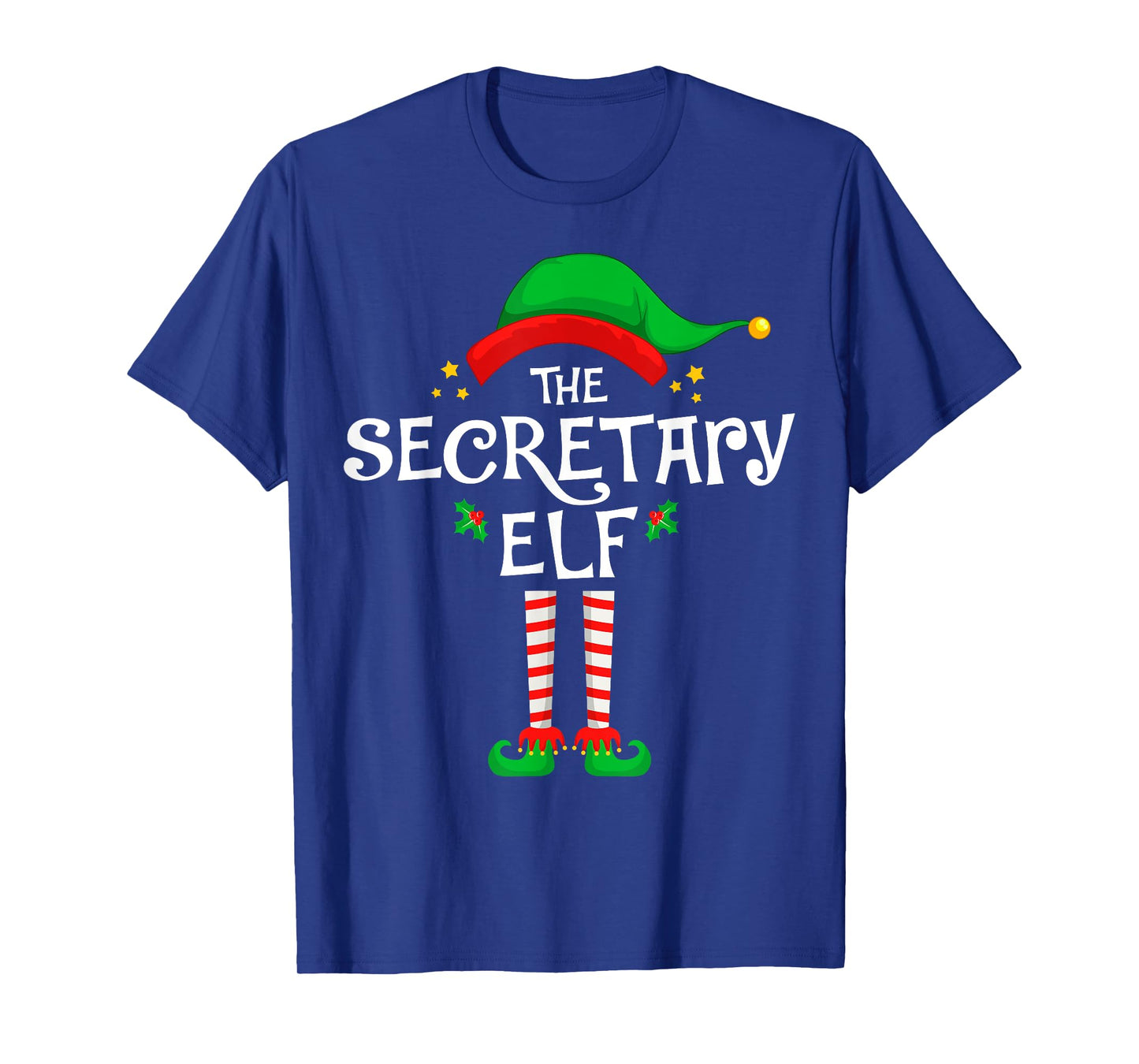 The Secretary Elf Christmas Family Matching Group T-Shirt