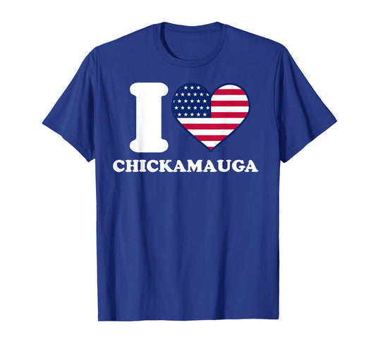I love Chickamauga I heart Chickamauga T-Shirt