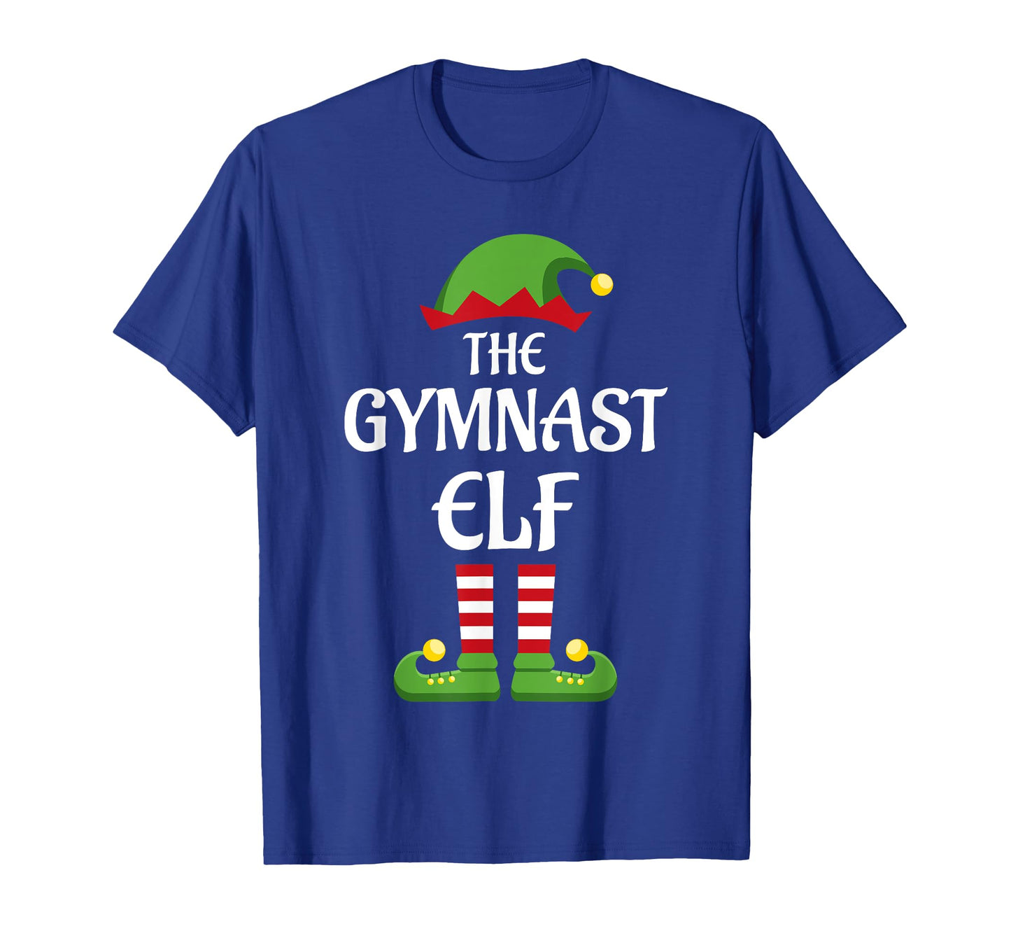 Gymnast Elf Family Matching Group Christmas Gymnastics T-Shirt