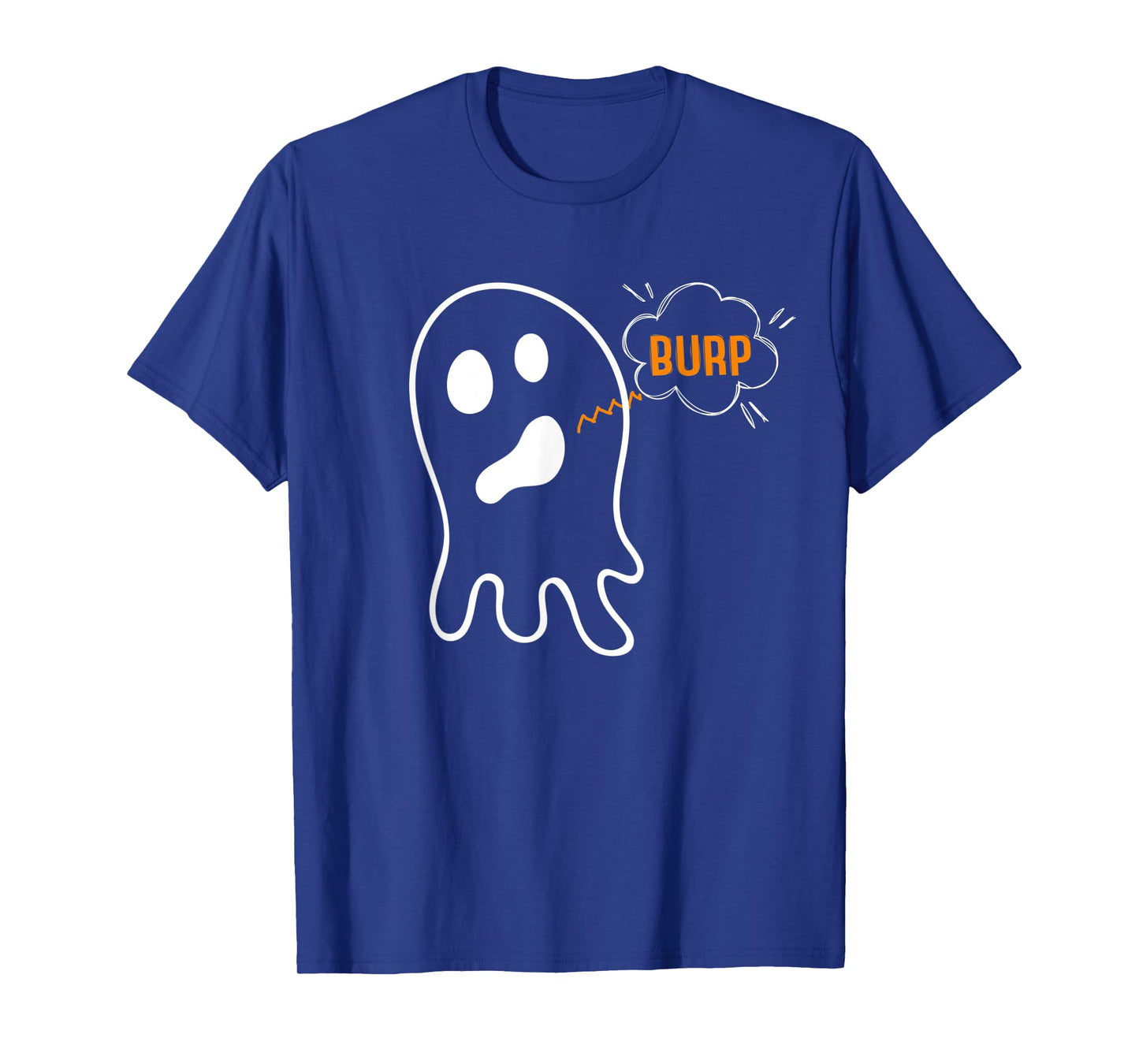 Burping Ghost Belch Burp Funny Halloween T-Shirt