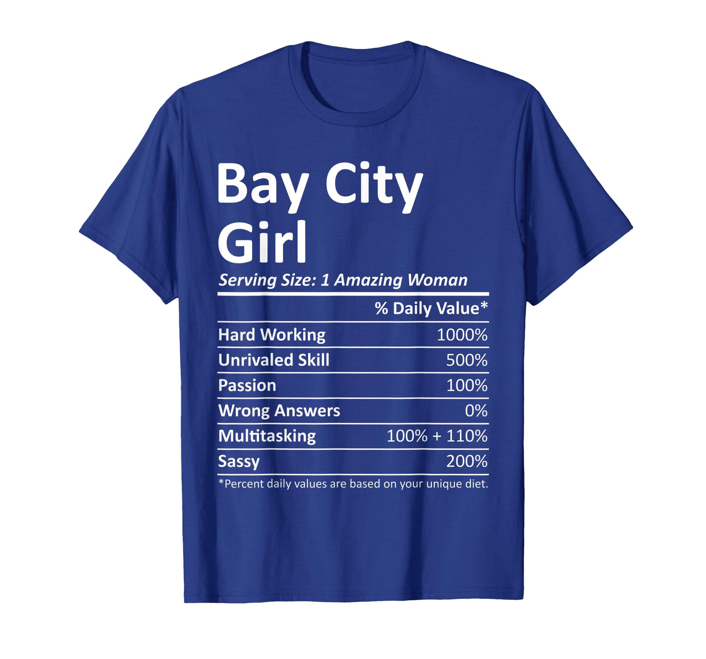 BAY CITY GIRL TX TEXAS Funny City Home Roots USA Gift T-Shirt