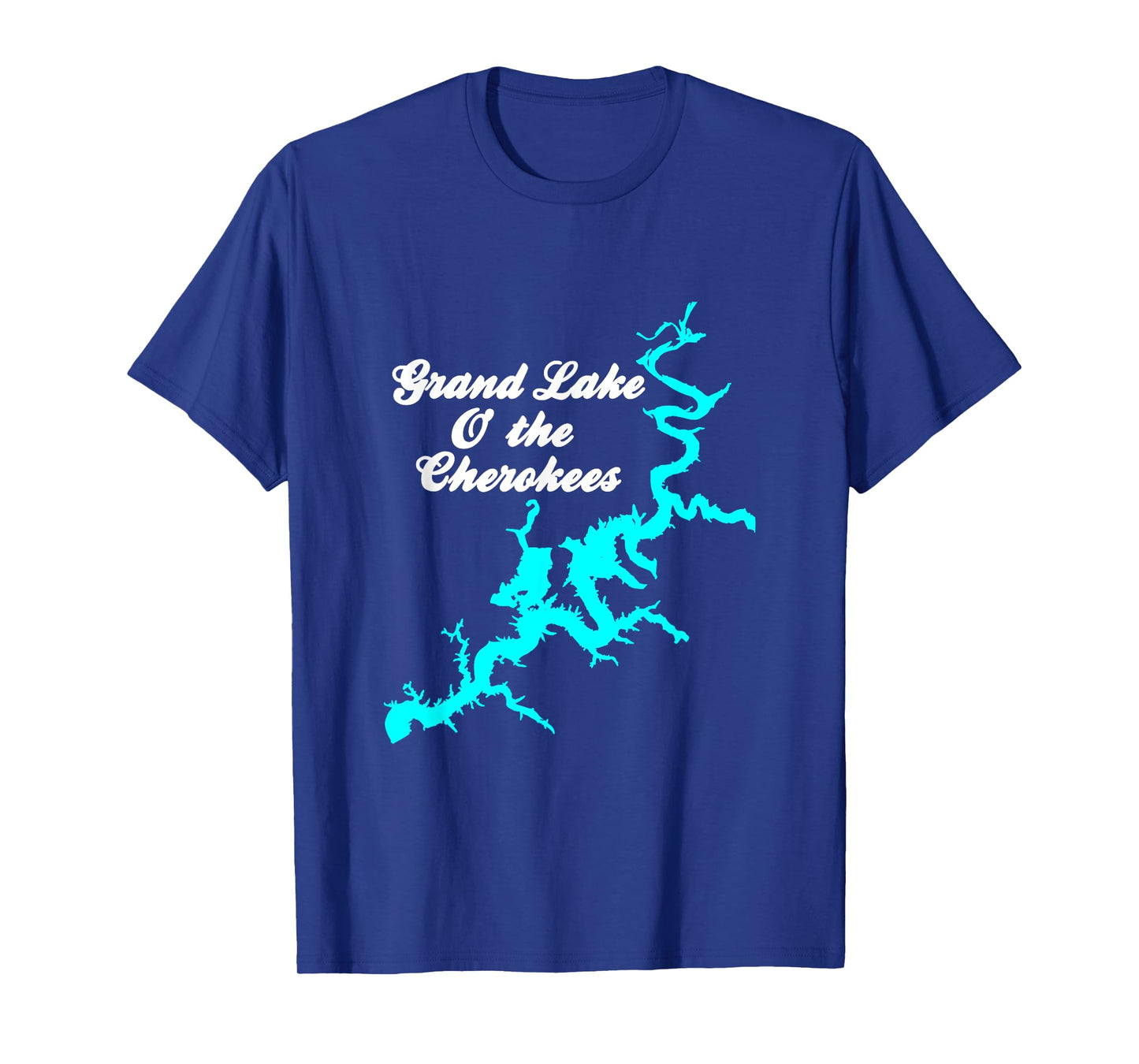 Minimalist Grand Lake of the Cherokees - Oklahoma T-Shirt