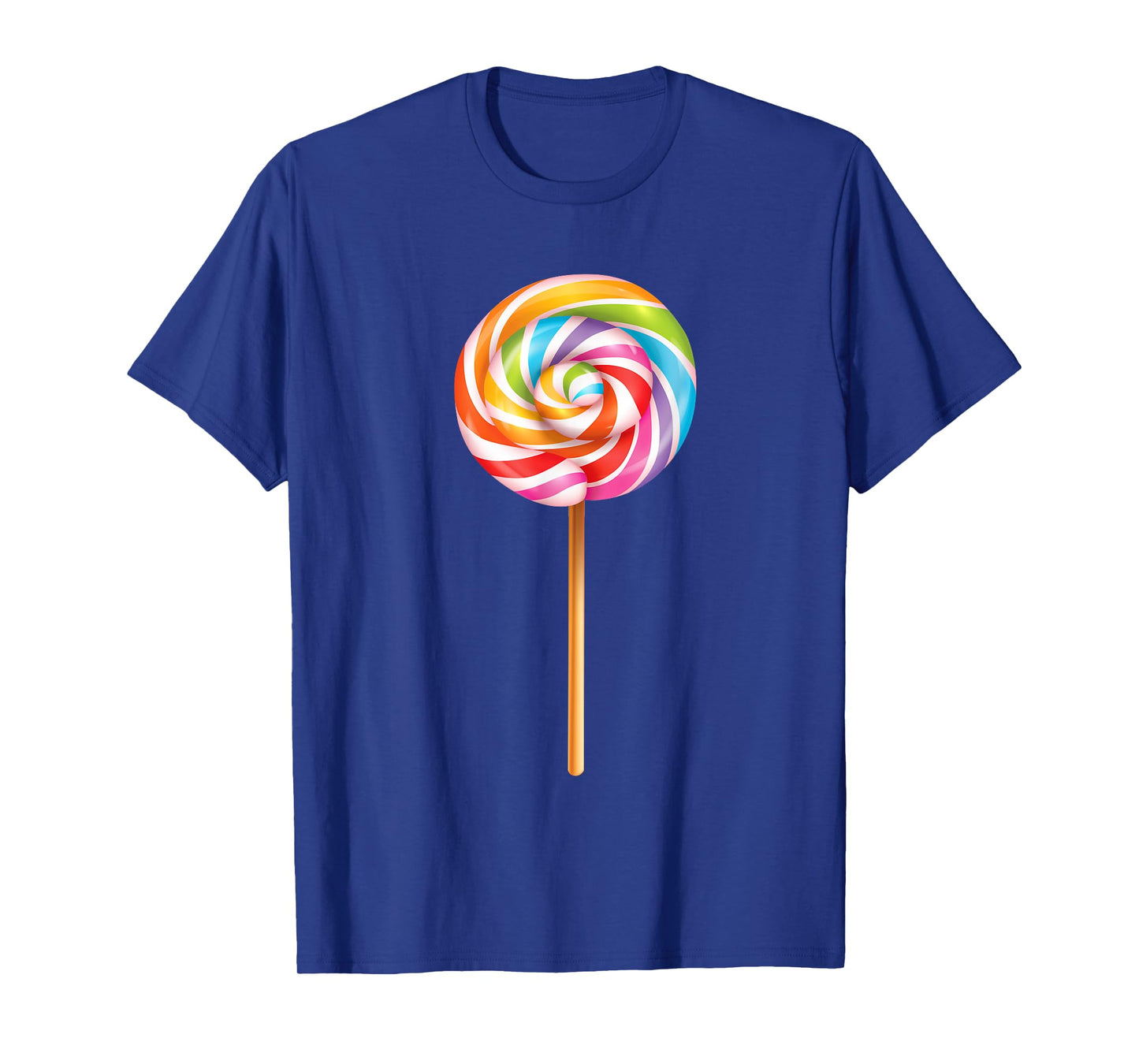 Lollipop Shirt Men Women Kids Rainbow Sucker Candy Costume T-Shirt