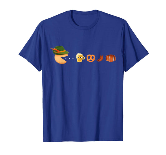 Funny Oktoberfest Gamer, Beer Festival, German Beer Drinking T-Shirt