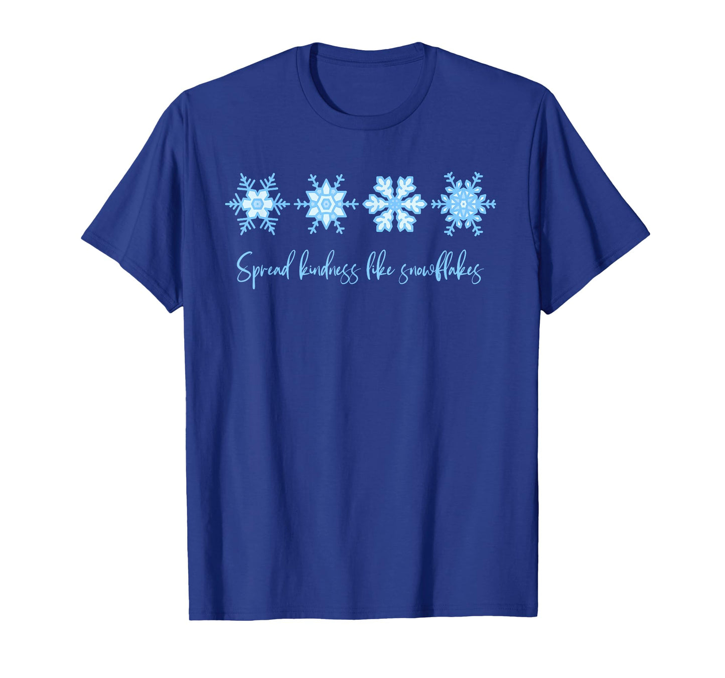 Spread Kindness Like Snowflakes Christmas Mental Health T-Shirt