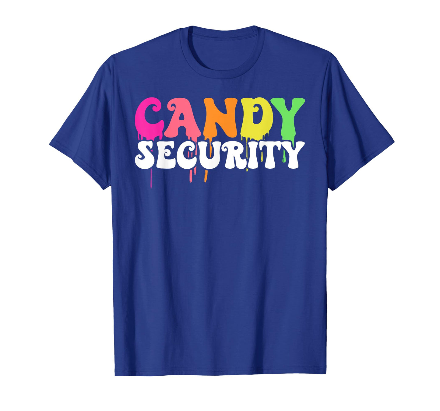 Funny Candy Security Halloween Costume Parents T-Shirt