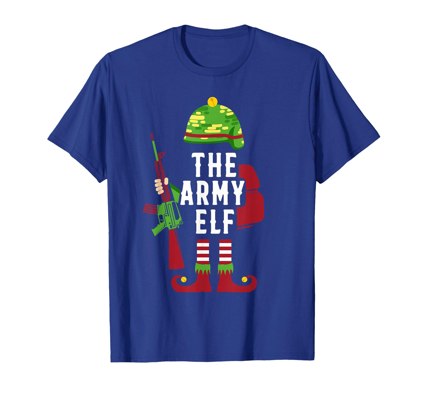 The Army Elf Funny Christmas Gifts for Soldiers T-Shirt