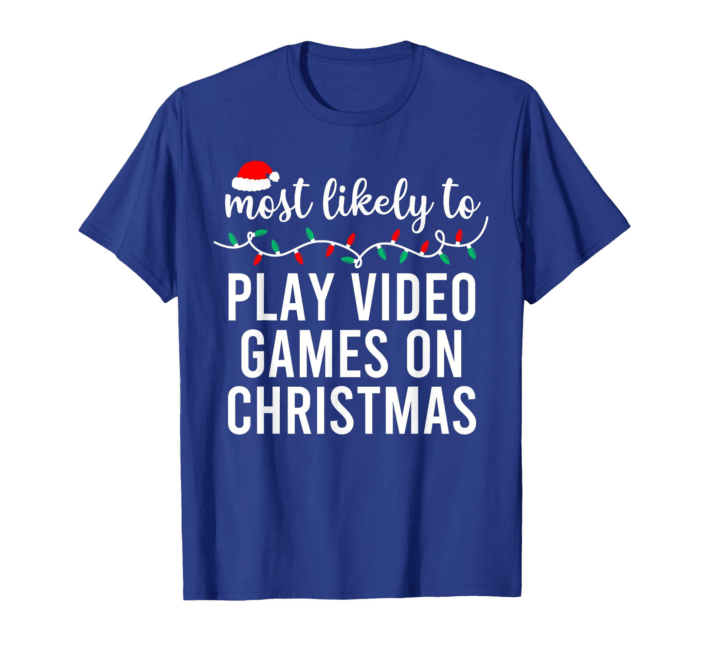 Most Likely To Christmas Matching Family Pajamas Funny T-Shirt