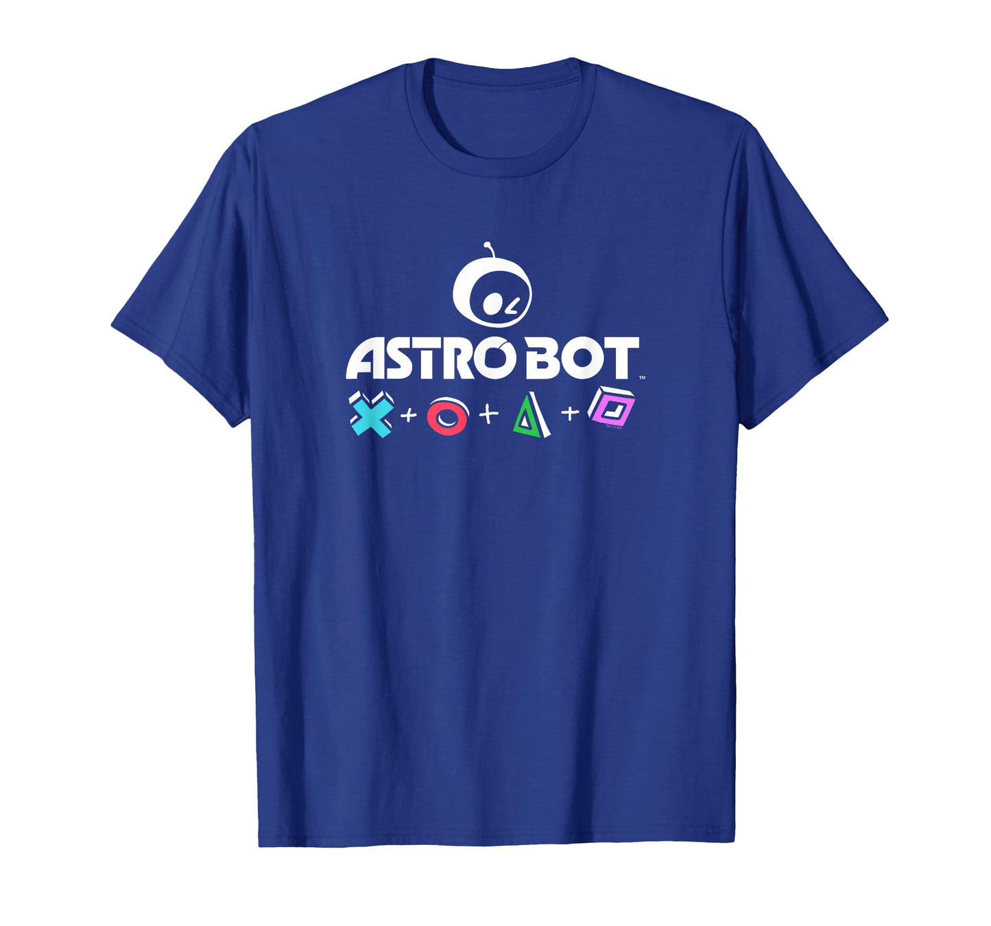 Astro Bot Rescue Mission PlayStation Symbols Video Game T-Shirt