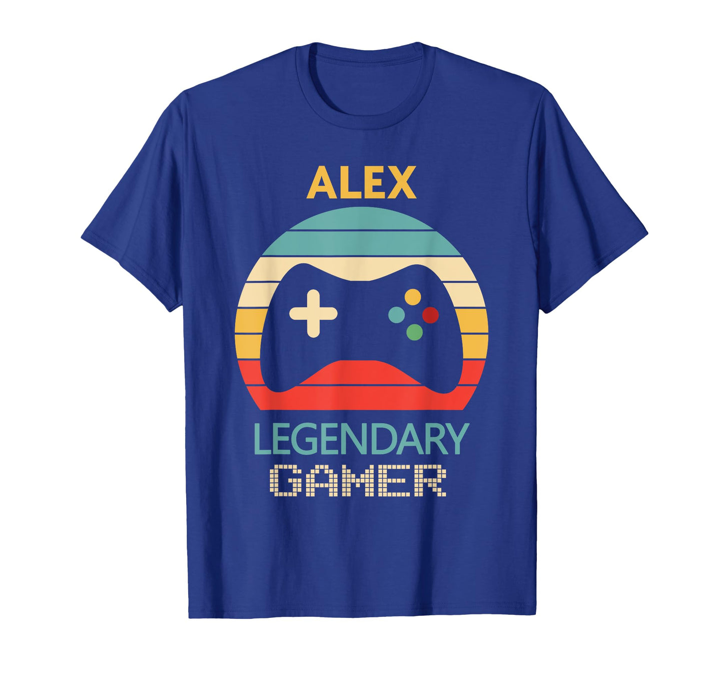 Alex Name Gift - Personalized Legendary Gamer T-Shirt