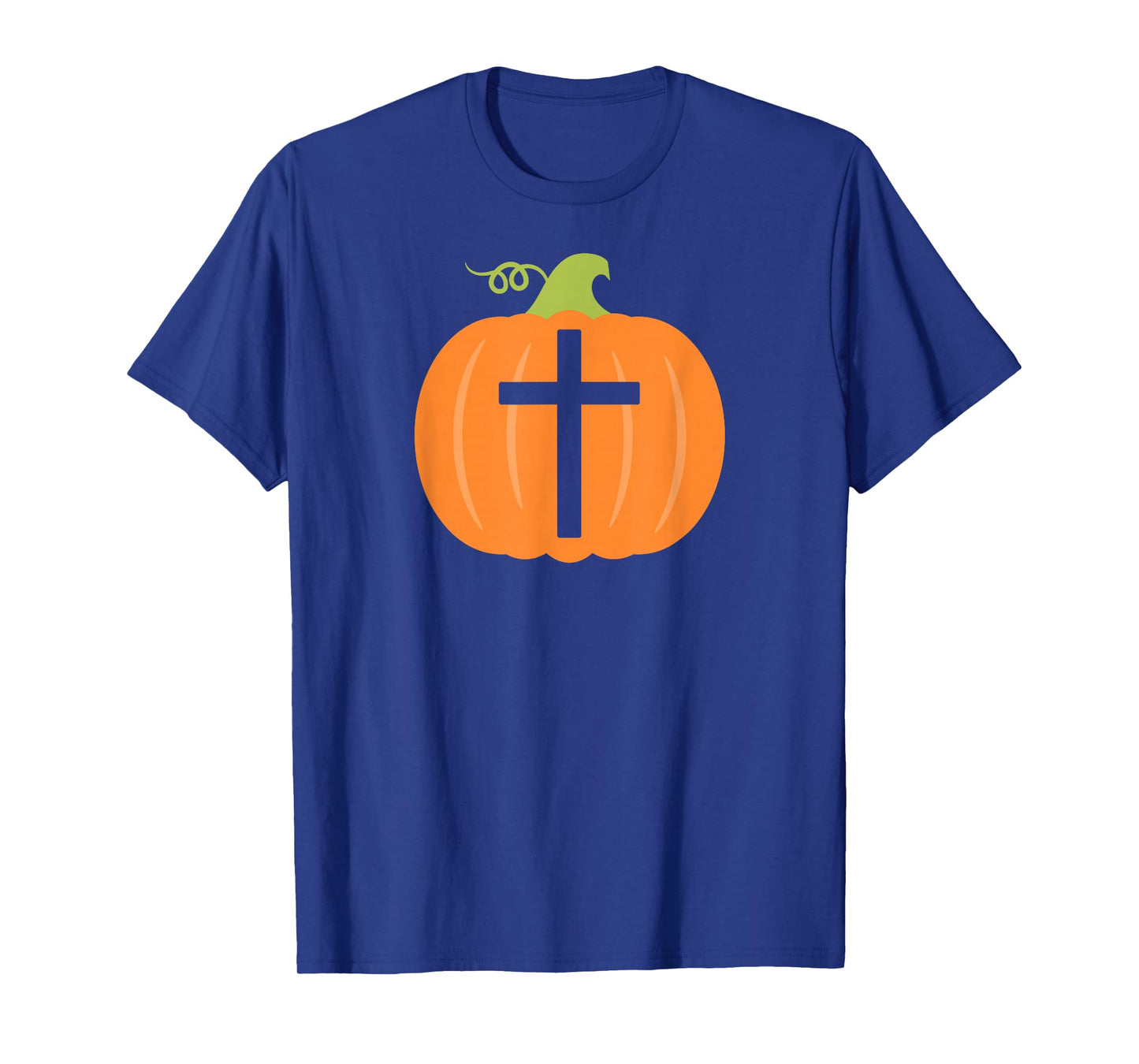 Christian Cross Religious Pumpkin Halloween T Shirt T-Shirt